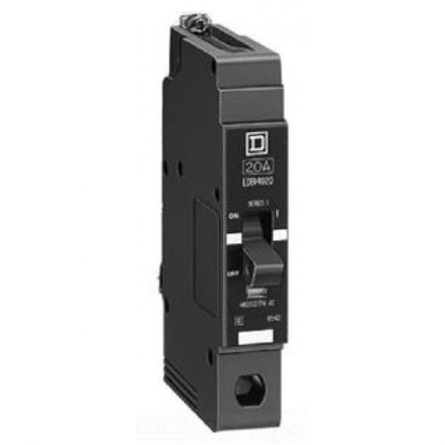 Nib - square d mini circuit breaker egb 16020 20a 1p 347v for sale