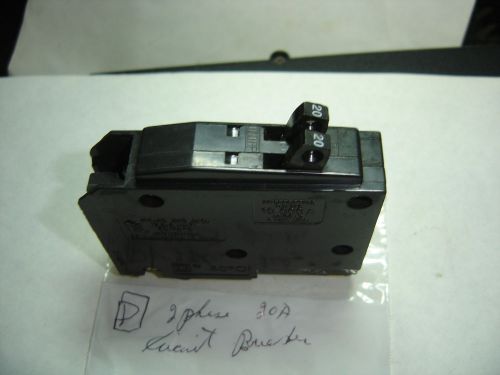 SQUARE D AD-6617 2 PHASE DOUBLE WIRE IN 20A CIRCUIT BREAKER