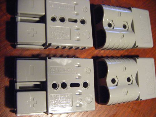 Lot of 4 anderson sb120 connector free shipping!!! 120a 600v --  no contacts -- for sale