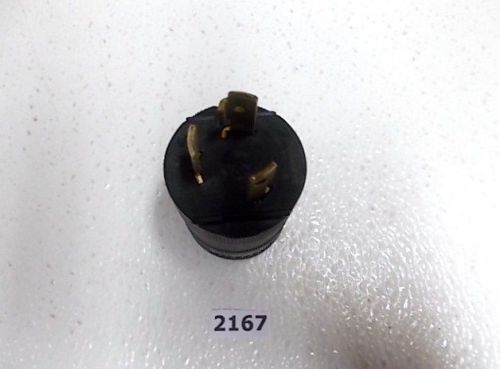 Hubbell hbl2621blk 30a 250v 3wire plug for sale