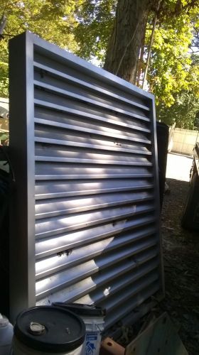 giant industrial aluminum wall cover