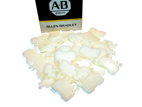 Up to 2 boxes of 50 new allen bradley end barrier terminal blocks 1492-n18 for sale