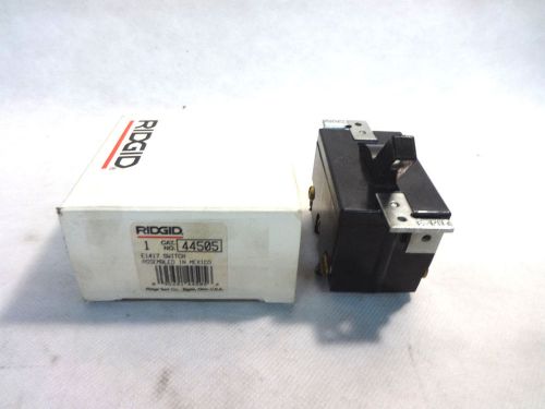 New ridgid #44505 e1417 switch for 300 threading machine for sale
