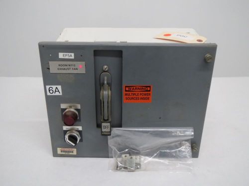 CUTLER HAMMER 44522 250V-AC DISCONNECT MCC SWITCHGEAR B284099