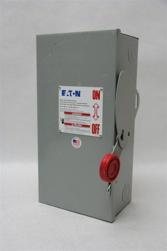 Eaton cutler-hammer dh262ugk heavy duty safety switch 60a 600v 2p, non-fusible for sale