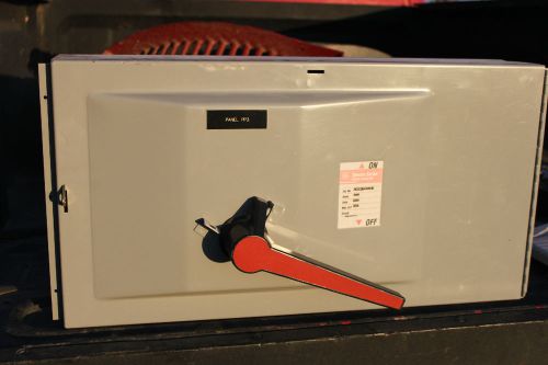 GE Spectra ADS36400HB 600 Amp 600V 350 horsepower bussway disconnect