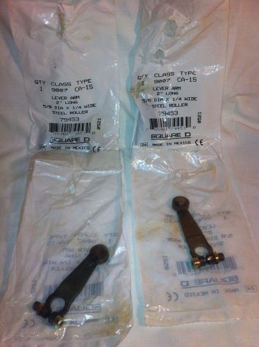 (4) new square d 9007 ca-1s 2&#034; lever arm for limit switch 4 in 1 buy! for sale