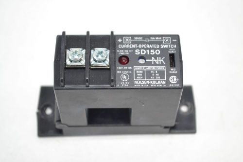 Nielsen-kuljian sd150 current operated switch 30v-dc 1.5-200a amp b258567 for sale