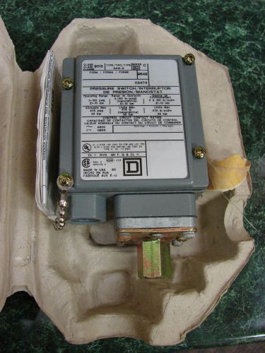New square d 9012 gaw-5 pressure switch for sale