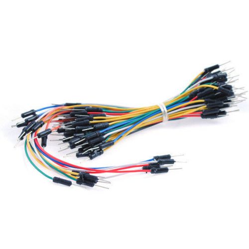 Breadboard Wires (jumper cables), 5 bundles (~65 wires each)