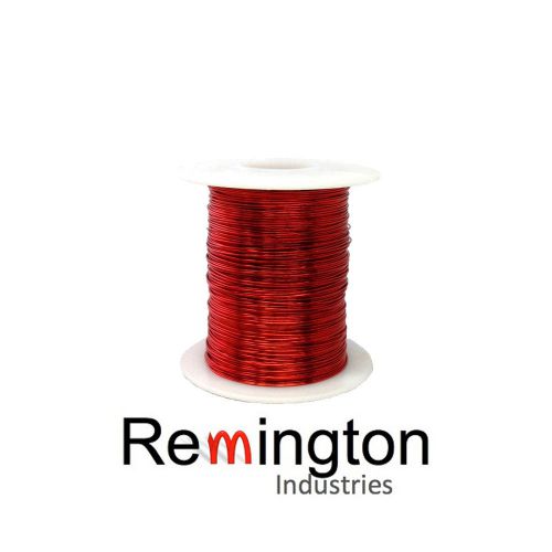 21 awg gauge enameled copper magnet wire 8oz 200&#039; length 0.0296&#034; 155c red for sale