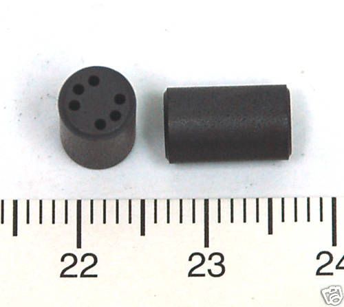 20pcs Ni-Zn Ferrite Bead Core M8C R6H ?6x10mm H=?0.8mm TC&gt;300°C 0.5~15Mhz TDK