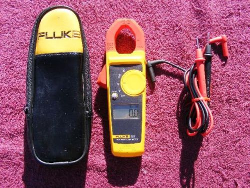 Fluke 323 *mint!* &#034;new style&#034; true rms clamp meter! for sale