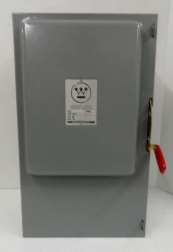 Westinghouse General Duty Fusible 200 Amp 240V GF424N Safety Switch Disconnect