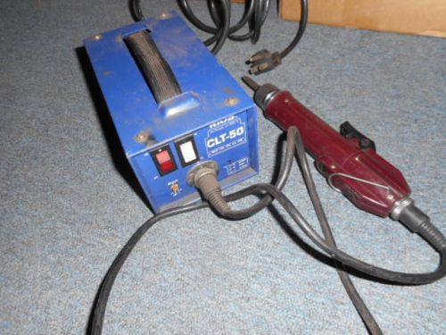 HIOS ELECTRIC SCREWDRIVER POWER SUPPLY MODEL CLT-50 WITH DRIVER