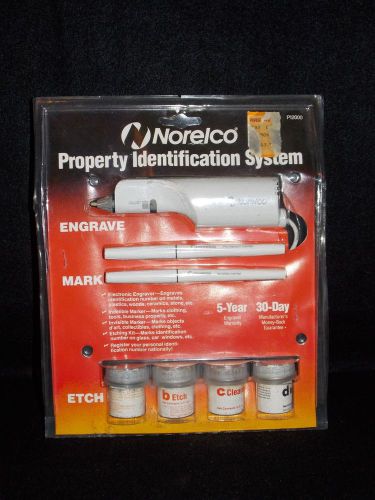 Norelco Property Identification System Kit: Engrave, Mark, Etch - Made In USA