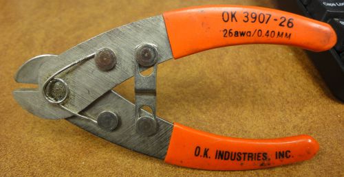 Ok industries 26 awg wire stripper cutter 0.40 mm ok 3907-26 for sale