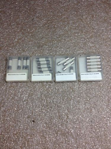 (RR28-4) 19 LITTELFUSE F-2A-216 AND F-4A-216 FUSES