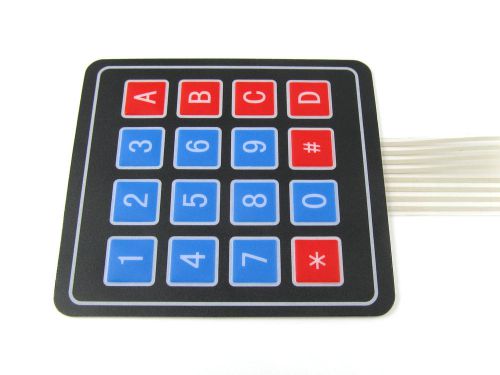 1 PCS 16-Key Membrane  Matrix  Switch Keypad  Keyboard