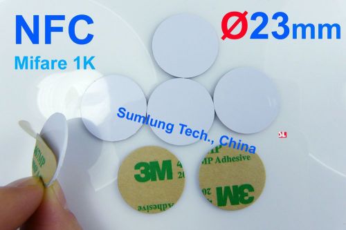 5x NFC Tag 3M Sticker Waterproof Mifare 1K ISO14443A Android Samsung HTC Sony LG