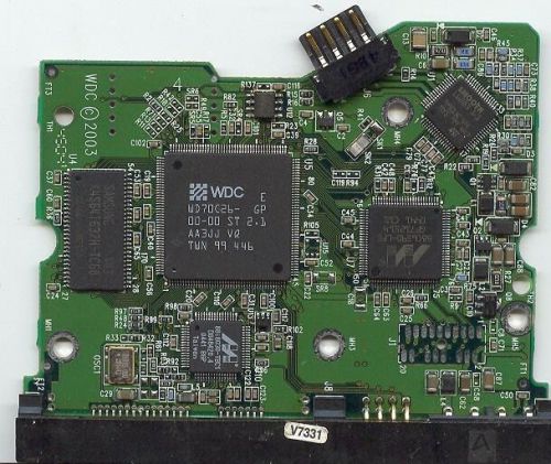 PCB board for Western Digital WD2500SD-01KCC0 2061-701267-200 AK 250GB SATA