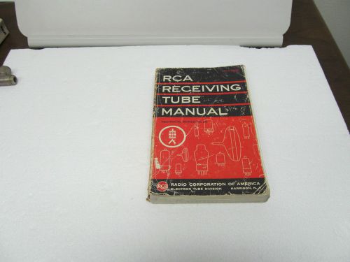 RCA RECEIVING TUBE MANUAL, RC-20,1960, 432 PAGES, USABLE CONDITION
