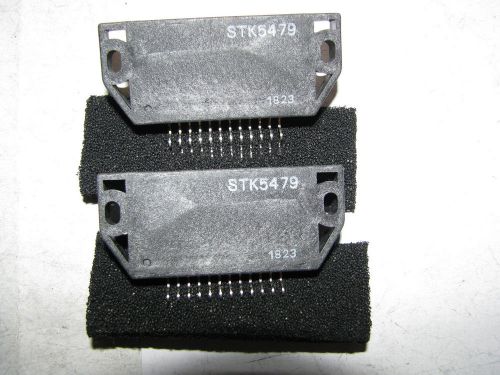2 PCS STK5479 STEREO AMPLIFIER IC FOR RECIEVERS STEREO AUDIO AMPLIFIERS