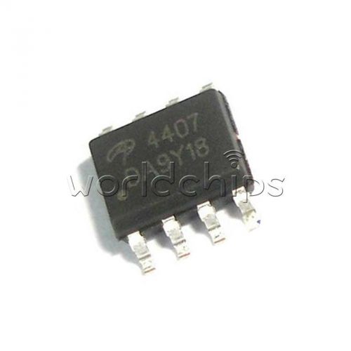 10pcs 4407 ao4407 ao4407a sop8 p-channel mosfet ic new for sale