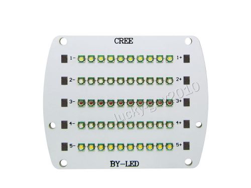 Cree xlamp xp-e xpe led emitter rgb+white+warm white 50leds 5 channels module for sale