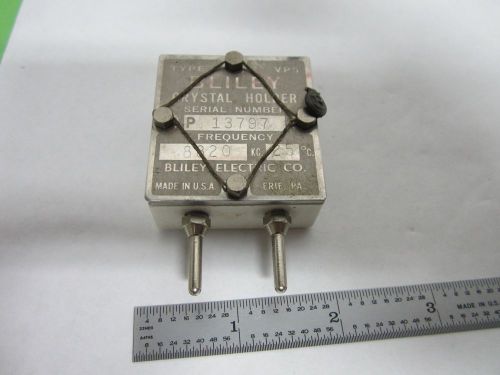 Vintage wwii bliley vp5 quartz crystal frequency control ham radio bin#l7-30 for sale