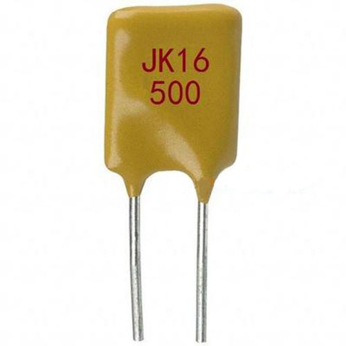 100 pcs new jinke polymer pptc ptc dip resettable fuse 16v 5a jk16-500 for sale