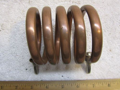 Copper Tube Inductor Coil - 4 Turns, 3&#034; Diameter