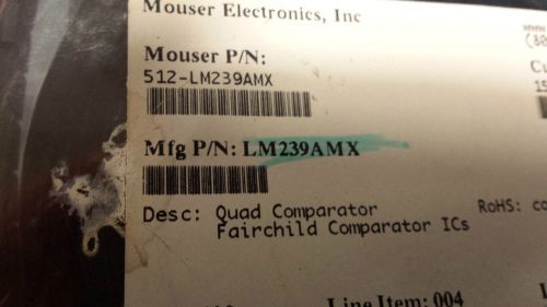 Lot of 10 LM239AMX Sent by reg post and tracking number provided (p1b33)
