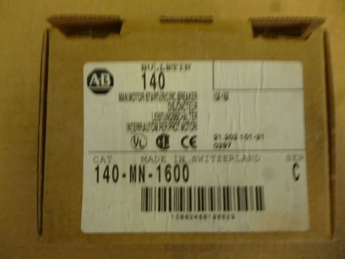 Allen Bradley 140-MN-1600 Manual Starter