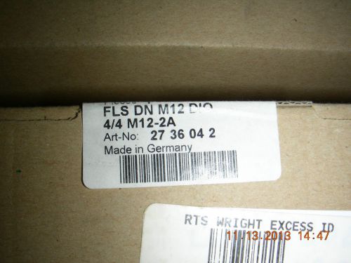 Pheonix Contact Distributed I/O Device   FLS DN M12 DIO 4/4 M12-2A