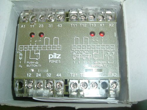 PILZ P2HZ5 110VAC 2S 20 PART NUMBER 474384   NEW PACKAGED