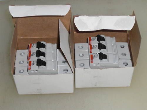 Lot of 6 abb s271-k0.5 circuit breaker *new in box* for sale