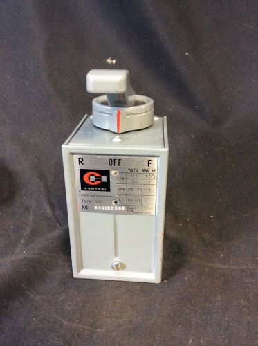 Cutler hammer forward reverse motor control 9441h268b 3 three selection switch for sale