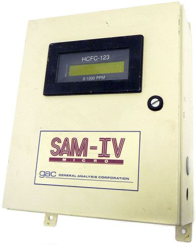 GAC SAM-IV Continuous Multi-Refrigerant Monitor PARTS