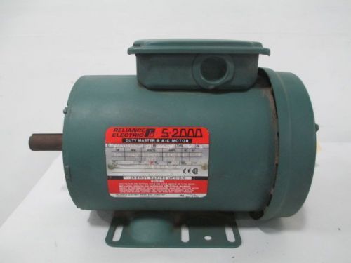 Reliance p14h1409p-zz ac 3/4hp 230/460v-ac 1140rpm fc143t electric motor d247070 for sale