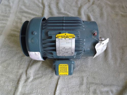 Baldor electric motor m15b t3c 56c super e tefc 1 hp new 3 phase for sale