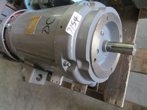 Dc electric motor, 10 hp, 1750 rpm, 256uc9168d frame, 240 arm. voltage, for sale