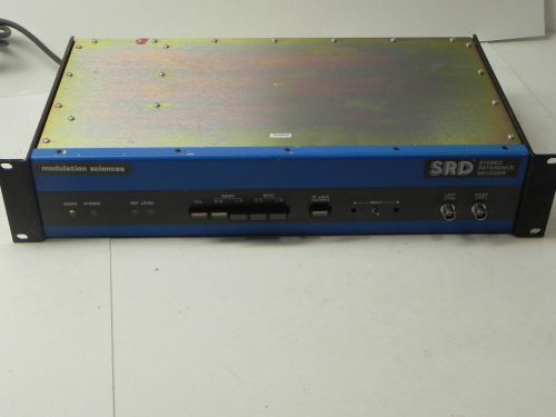 SRD-1 Modulation Sciences Stereo REF Decoder, N-PAL