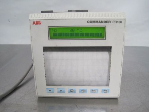 R110461 ABB Kent Taylor Commander PR100 Chart Recorder