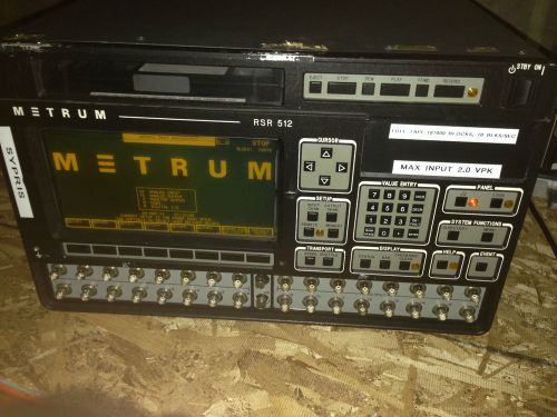 Metrum RSR 512~JUST DECOMMISSIONED~FREE SHIP!