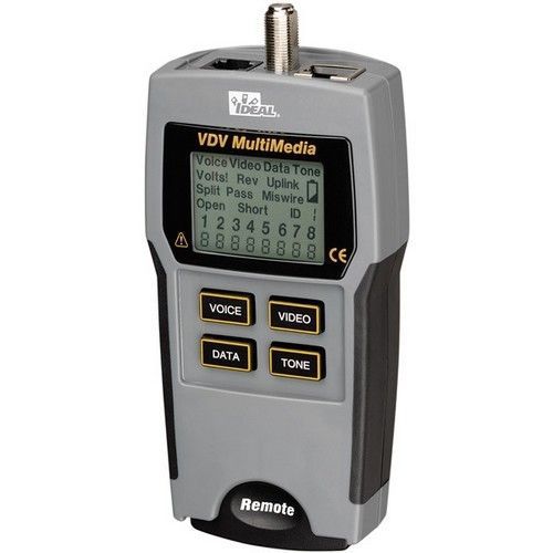 IDEAL 33-856 VDV Multimedia Cable Tester