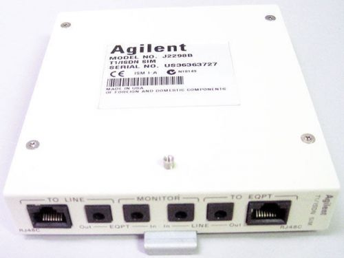 HP AGILENT J2298B INTERNET ADVISOR T1 ISDN SIM PLUGIN MODULE ~ J2300C/D #4462