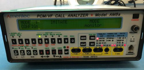 Ameritec PCM/VF Call Analyzer Model AM8a