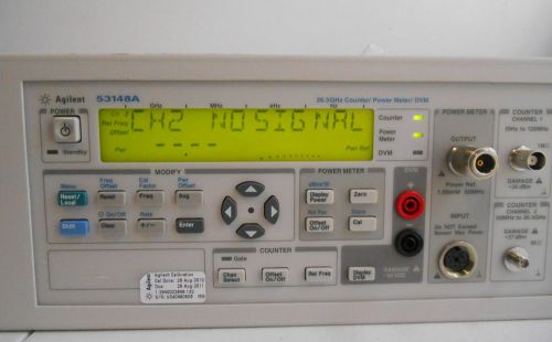 Agilent/HP 53148A Microwave Frequency Counter w option 01