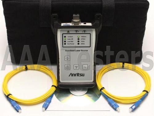 Anritsu CMA5 L2-35 Singlemode Fiber Optic Light Source CMA 5 L235 5L35